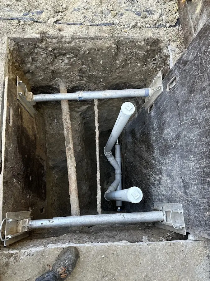 Experienced plumber completing Gas Line Repair work in Stafford